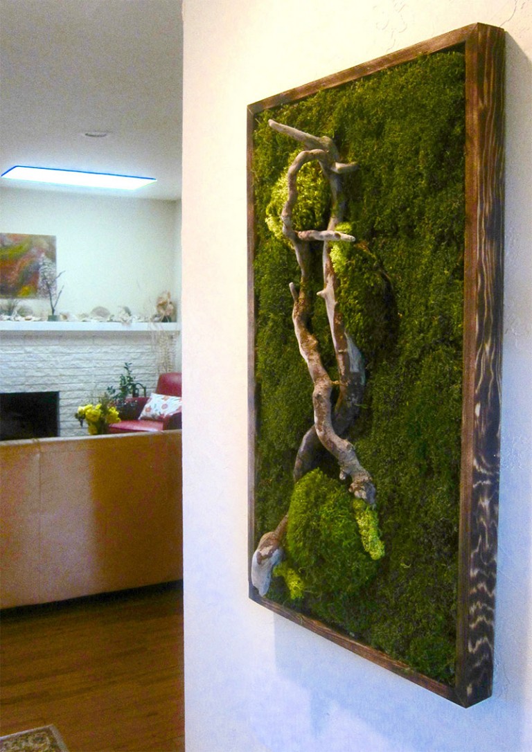 Installing your new moss wall art: the how and why!