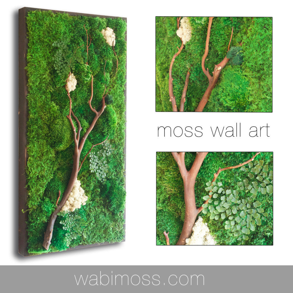 Moss Art Gallery | Moss Art Pieces and Projects - WabiMoss