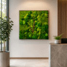 36x36 moss artwork