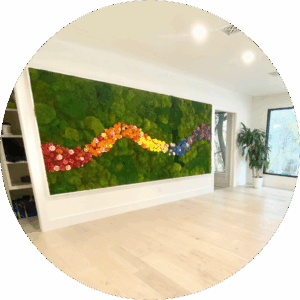 Custom Moss Wall Art