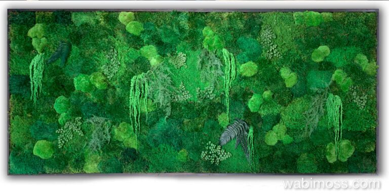 Sustainable Interior Design: Eco-Friendly Moss Walls