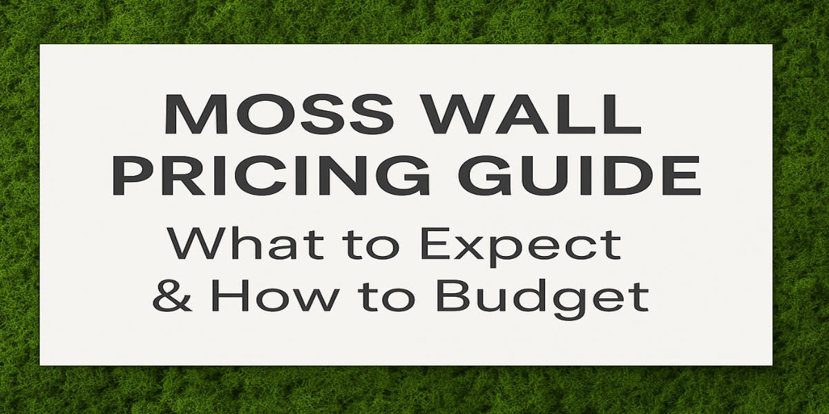 Moss wall pricing guide