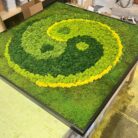 An in process image of the artwork being made in our studio